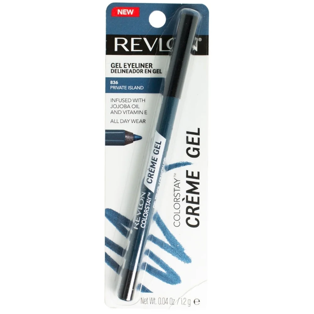 4 x Revlon Colorstay Creme Gel Eyeliner Pencil, 836 Private Island